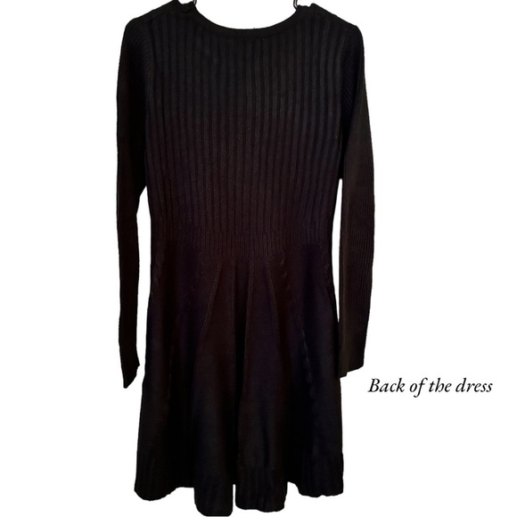 NEW Women’s Sweater Dress Pullover Tunic Long Sleeve Flare Dress - Picture 4 of 7